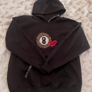 Patchwork Heart Hoodie - Etsy
