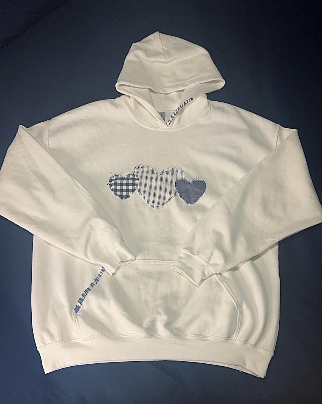 Patchwork Heart Hoodie - Etsy Patchwork Heart Hoodie - Etsy