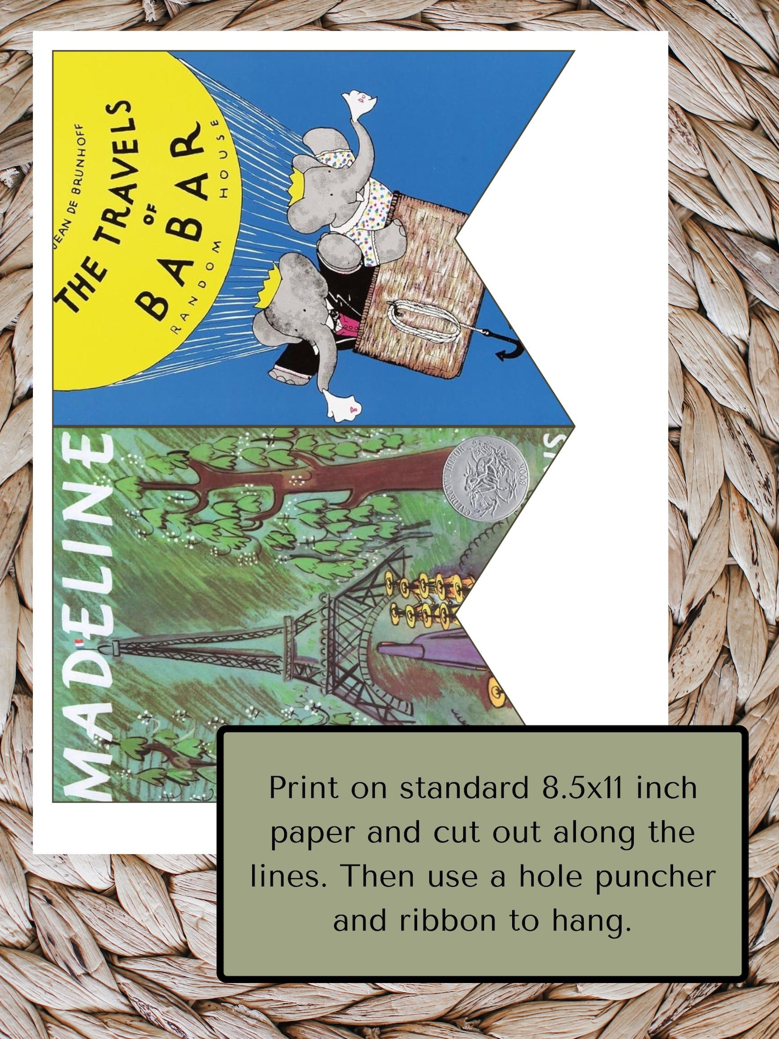 Storybook Party Banner Download for Baby Shower, Birthday - Etsy