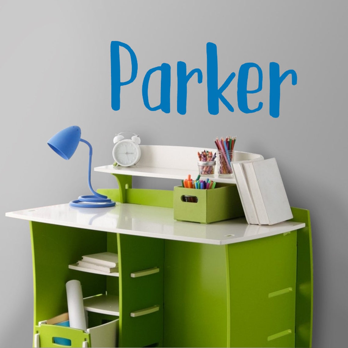 Name Wall Decal Custom Wall Sticker Bedroom Decor for Child Etsy