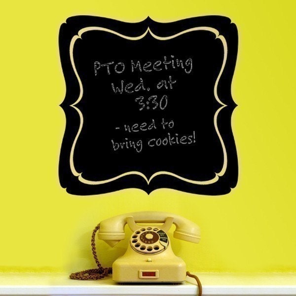 Chalkboard Vinyl Decals Etsy