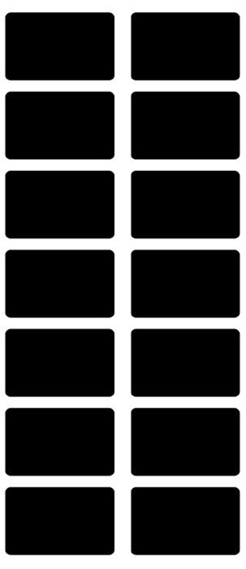 Chalkboard Labels Set Organization Tags Party Labels Etsy