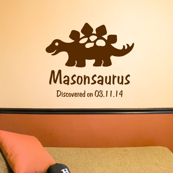 Dino Wall Decal Etsy