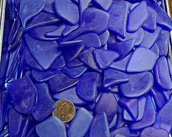 Cobalt Sea Glass: Ocean Tumbled, Jewelry Art Pieces