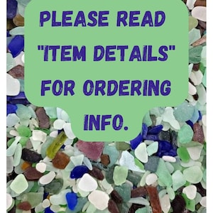 Bulk Aqua Seafoam White Brown Cobalt Seaglass: Drilled Beach Glass for Jewelry Making