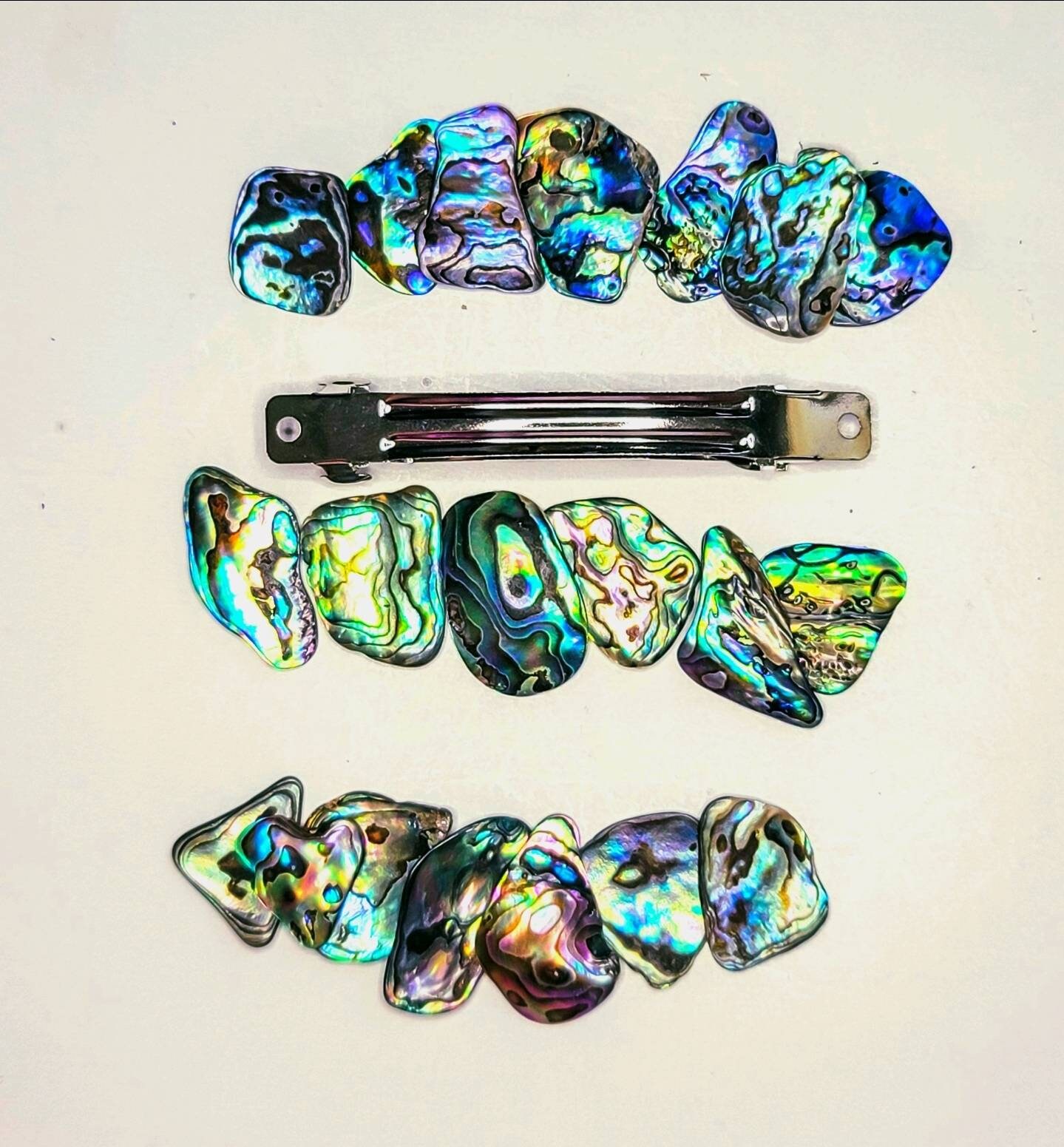 Muschel Haarspange Aus Acryl – Niedlicher Ozean-Style Für Strand & Sommer