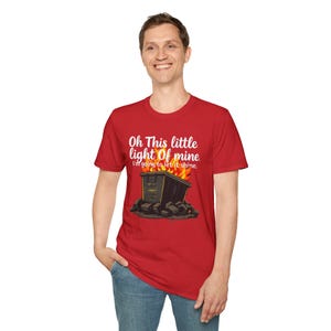 Dumpster Fire Shirts, Strees Management Tshirt, Mental health