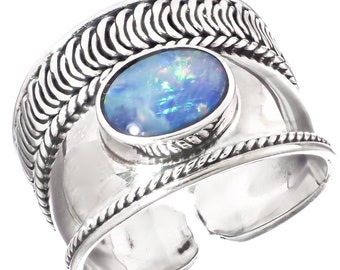 BALI HANDMADE ROUND MOONSTONE 925 STERLING SILVER toe ring