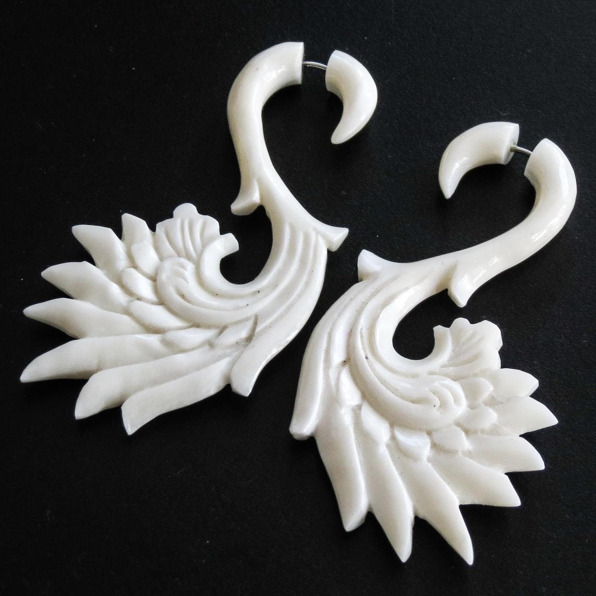 Orecchini Aquacaramelle Con Due Paste Vitree Rosa Taglio Antico - Foto 6