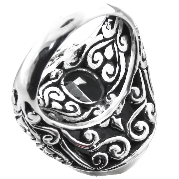 Bellissimo Anello In Argento Sterling 925 Con Topazio Mistico Di - Foto 4