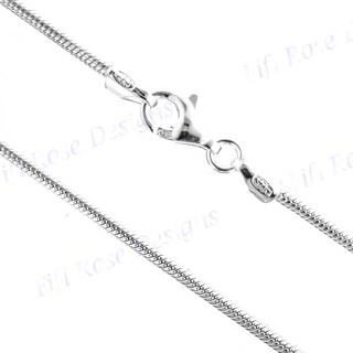ONEFINITY Collana Con Ciondolo Serpente In Agata Muschiata Naturale E Argento 925 - Gioiello Ipoallergenico Con Catena 18+2 Pollici