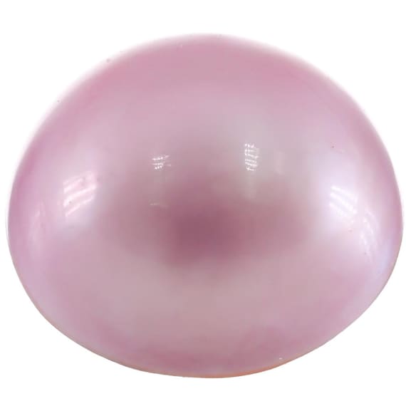 pearl ٩(๑❛ᴗ❛๑)۶pink 未使用☆大理石テーブル イタリア製 11mm Pink Mabe South Pacific Ocean Cultured Loose Aaa Jewelry