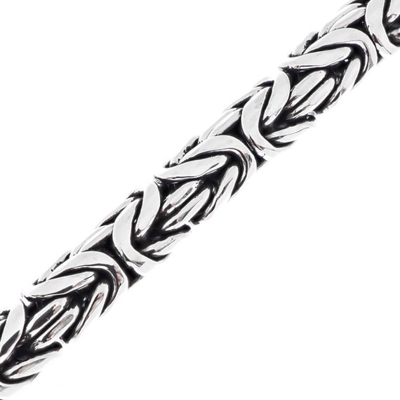 10mm Mens Oval Byzantine Chain Bali Handmade 925 Sterling Silver Bracelet, 7-9.5 - Etsy 10mm Mens Oval Byzantine Chain Bali Handmade 925 Sterling Silver Bracelet, 7-9.5 - Etsy
