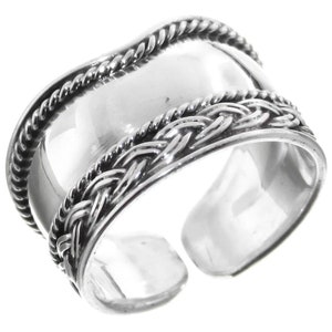 Bali Handgemachte 925 Sterling Silber Zehenring
