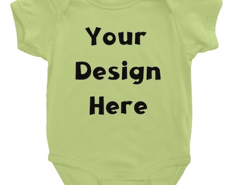 Personalisierter Baby-Body – Dein Design hier