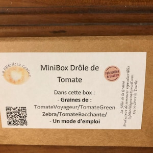 Mini scatola di semi