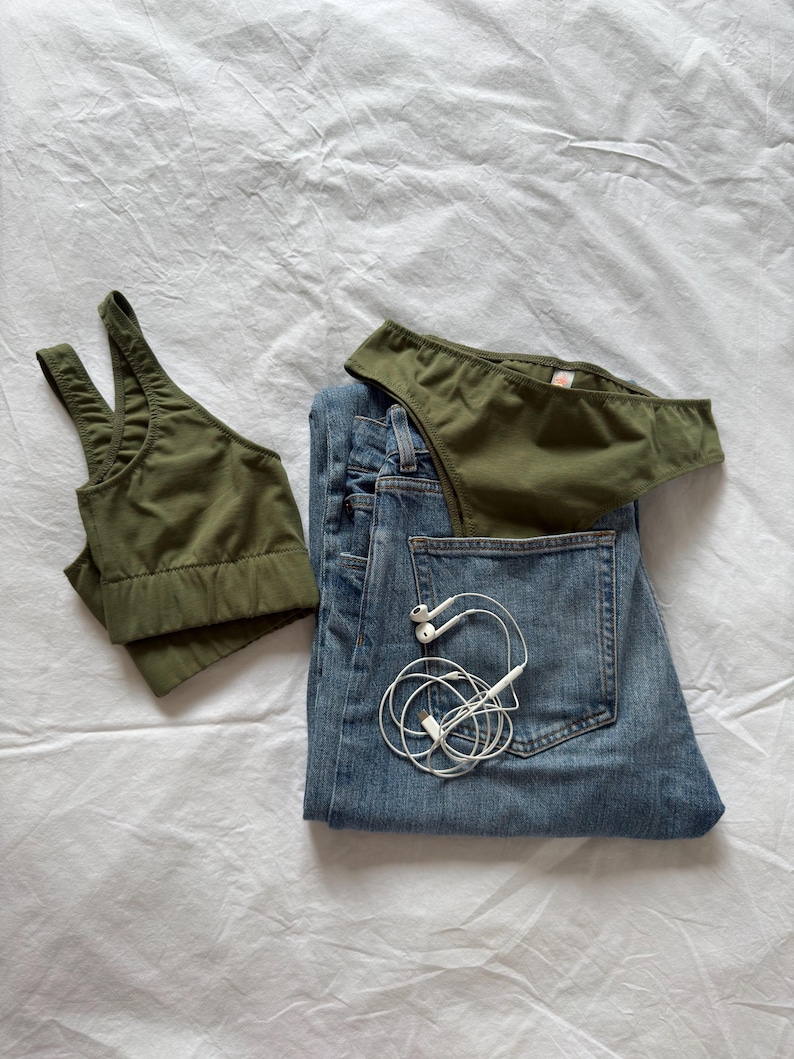 Comfortable organic cotton underwear set for daily wear