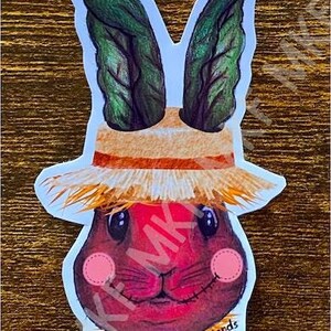 RABBEET_*Édition d'automne*_Dr. Fett's Food Friends [Combinaison d'animaux à manger faite main, Jeux de mots sur la nourriture, Nutrition amusante, Art fruits-légumes, Cadeaux]