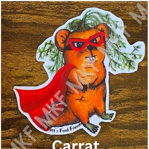 CARRAT_*Édition Halloween*_Dr. Fett's Food Friends [Combinaison d'animaux faits main, jeux de mots sur la nourriture, nutrition amusante, oeuvres d'art fruits-légumes, cadeaux]