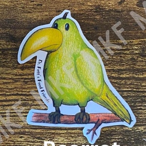 PEARROT_Dr. Fett's Food Friends [associations artistiques faites main avec des animaux, jeux de mots sur la nourriture, nutrition amusante, oeuvres d'art fruits-légumes, cadeaux nutrition]
