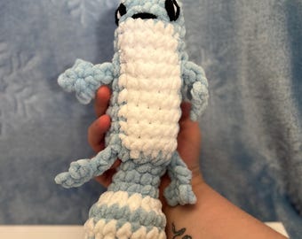 Happy Leopard Gecko Crochet Plush