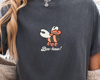 Bee Haw, regalo de apicultura, camiseta de abeja