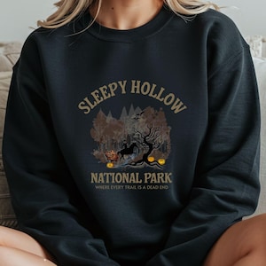 Sleepy Hollow National Park shirt, Halloween Headless Horseman, Sleepy Hollow Sweatshirt,  Headless Horseman Sweatshirt