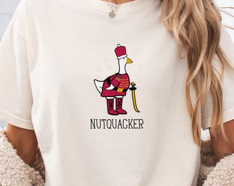 Nötkväkare-tröja, julgås-tröja, God Goosemas, rolig julhelg-tröja, fånig gås-jul