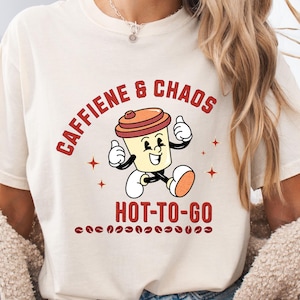 Hot To Go Shirt, Chappell Roan Merch, Coffee Person, Comfort Colors Shirt