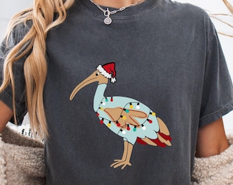 Bin Chicken Christmas, Australian Ibis Funny Shirt, Aussie Christmas