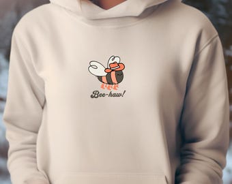 Bee Haw, Cowboy Yeehaw, Sudadera de abeja, Camisa de abejorro