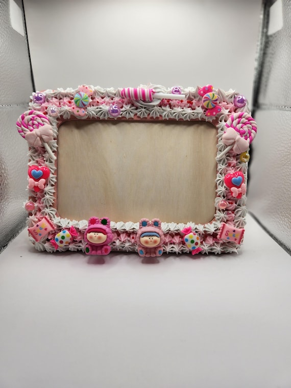 Wood Character Decoden Picture Frame