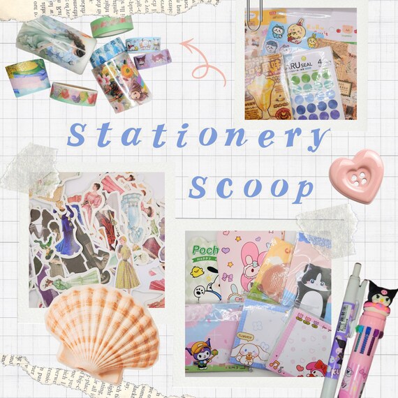 Mystery Stationary Charm Scoops