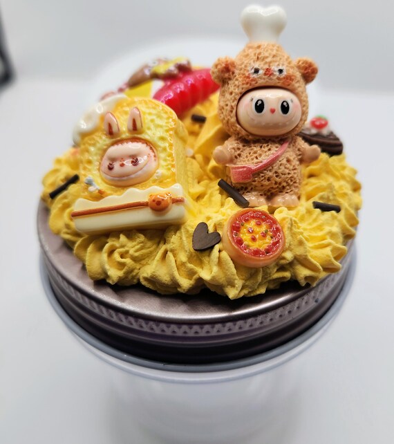 4oz Decoden Plastic Monster Character Jar