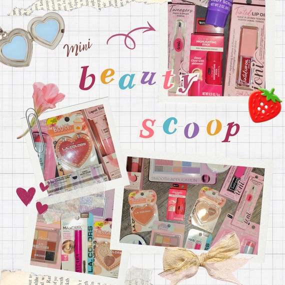 Mini Beauty Charm Scoop