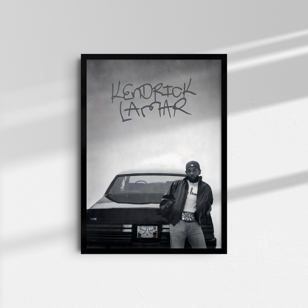 Kendrick Lamar GNX Poster GNX Album Poster Kendrick Lamar Wall Art