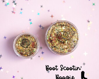 Glitter Creme: Boot Scootin&#39; Boogie facial & Body glitter - Perfect for Nashville