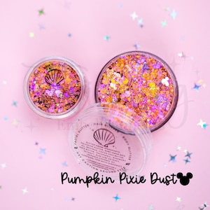 Body Glitter: Pumpkin Pixie Dust with Mouse shaped glitter