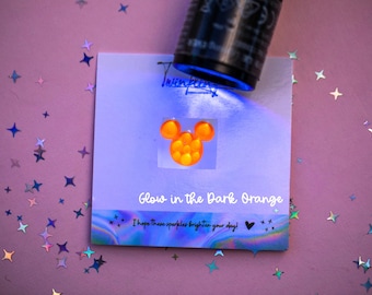 Bande magique + décalcomanie orange Crystal GLOW (pour la dernière taille vendue sur le site Web et dans l'établissement) - Pour 1 article en vinyle