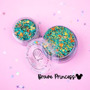 Body Glitter: Brave Princess with Mouse glitter