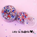 Body Glitter: Let’s Go Buffalo with mouse and star shaped glitter