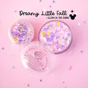 Body Glitter: Dreamy Little Fall - with Mouse shaped and Glow in the Dark Glitter