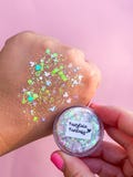 Body Glitter: fairytale Fantasy with mouse and star shaped glitter