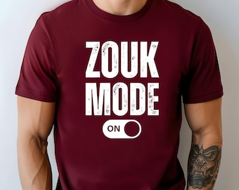 Zouk Mode op T-shirt: grappig cadeau voor Braziliaanse zoukdanser
