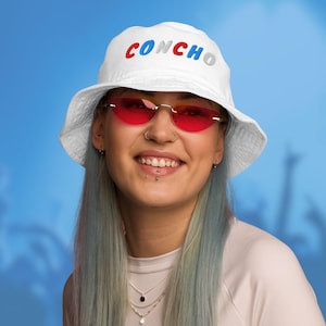 BAD BUNNY HAT for Debi Tirar Mas Fotos Album, Embroidered Puerto Rico Concho Bucket Hat Gift, Benito, Reggaeton Salsa or Latin Music Concert