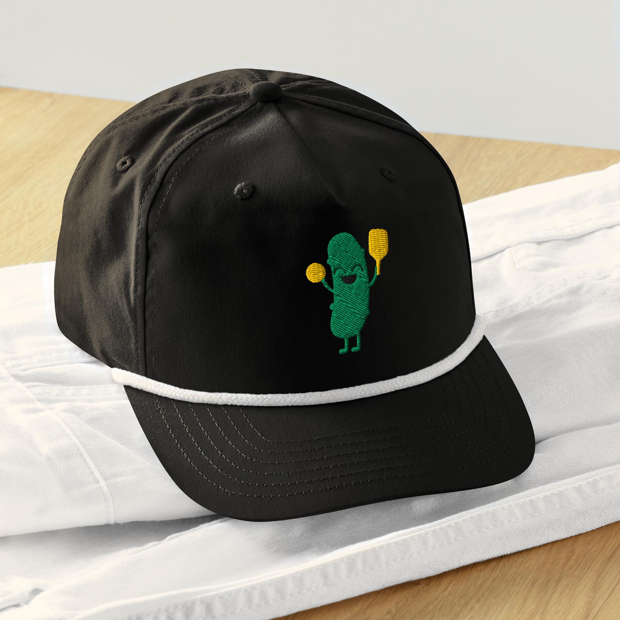 刺繍入りピックルプレイングピックルボールハット：コットンブレンドロープキャップ - Dink Squadギフト - Etsy 日本 ピックルボールギフト  女性用ピックルボールハット、スウェットバンド付きコットンキャップ、ピックルボールゲーム、パーティー用ピックルボ ピックルボールハット