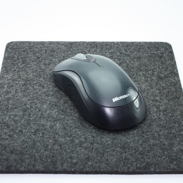 Computer Mouse Pad  Merino Wool Felt Desktop Mousepad Desk Accessories Office Decor