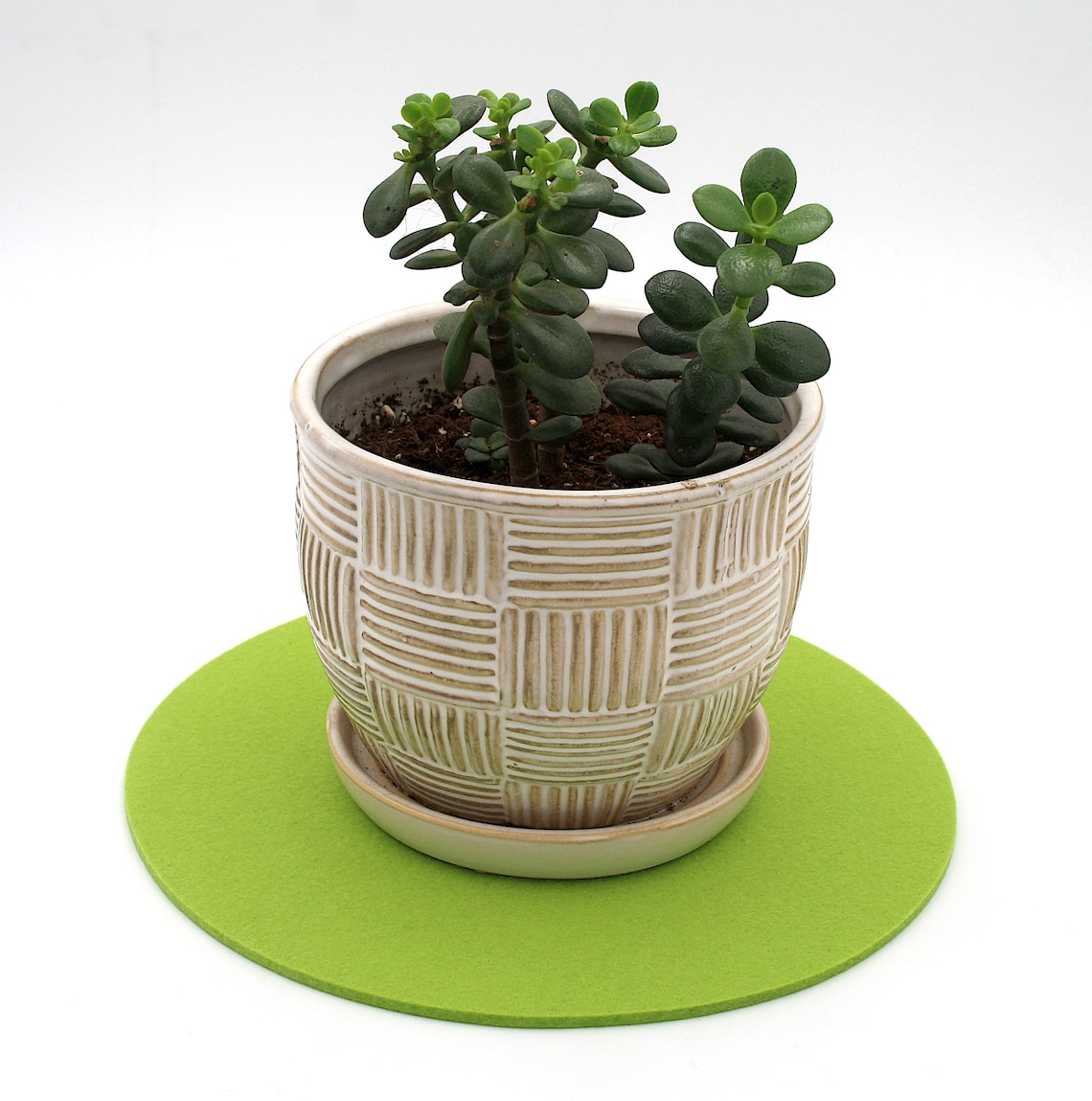 12 Inch Wool Felt Table Pad 5mm Thick Etsy