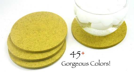  Set of 6 Cup Coasters for Home Office Bar, Faux Leather Drink  Coasters, Fruit Leaf Flower : Home & Kitchen