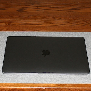 11" x  26" 5mm Thick Merino Wool Felt Computer Desk Mat and Laptop Pad